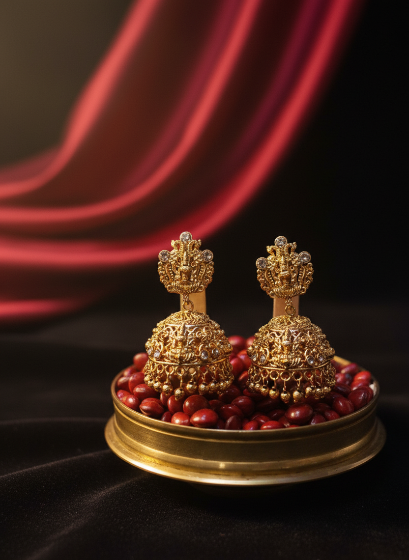 panja lakshmi jhumka panja lakshmi jhumka